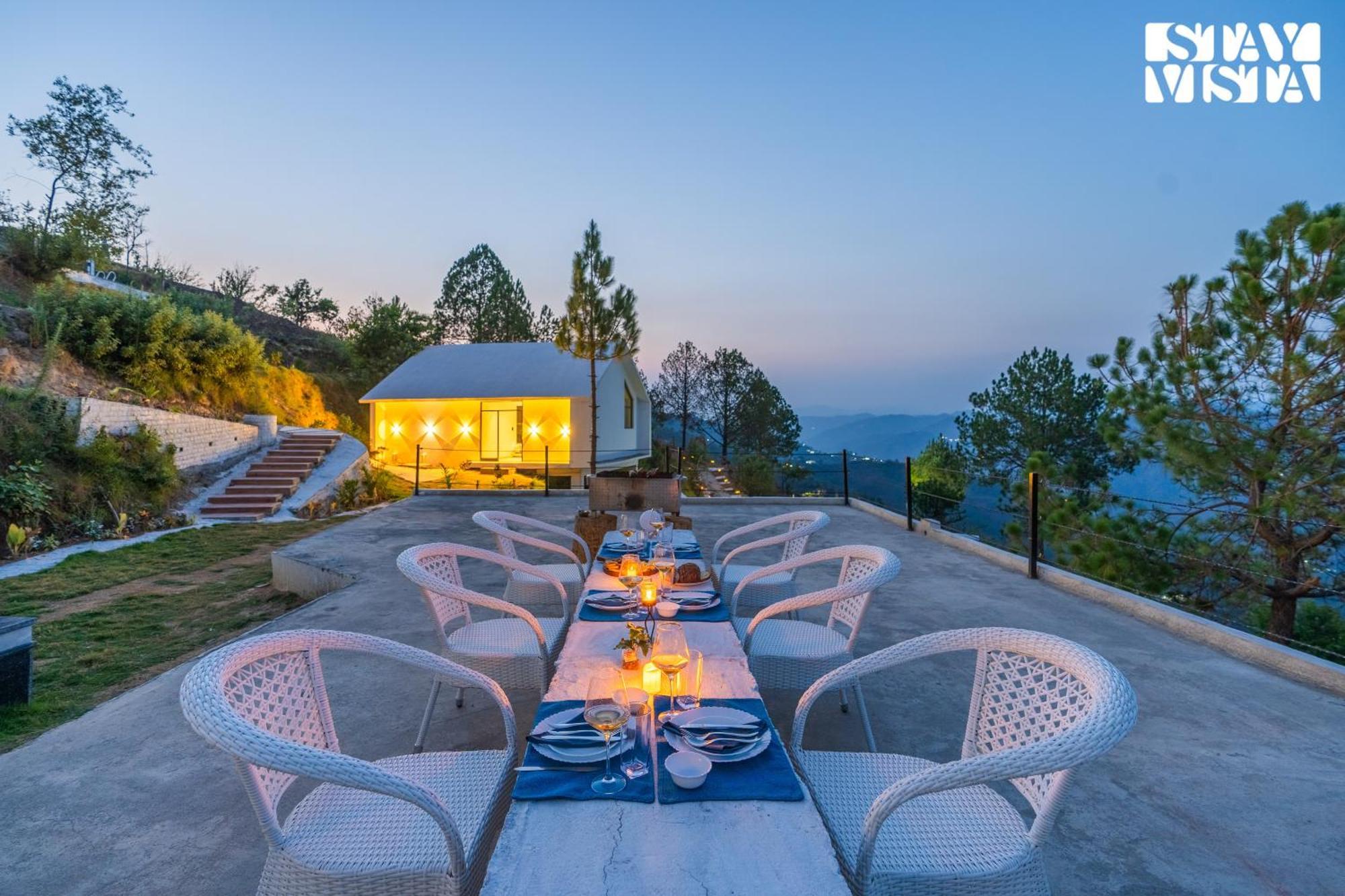 Stayvista At Luna Nova With Outdoor Pool - Ranikhet Exterior photo